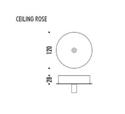 Suspension, Cathode 1, blanc mat, LED, on/off, 2700k, 286 lm, Ø22cm, H32cm - Davide Groppi