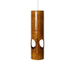 Suspension, Ceramic, bois de rose, Ø11cm, H39,5cm - HK Living