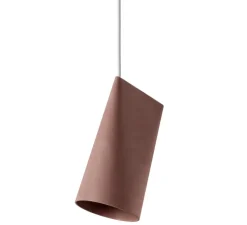 Suspension, Ceramic, Narrow, terracotta, Ø11,2cm, H22cm - Moebe