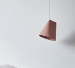 Suspension, Ceramic, Wide, terracotta, Ø23cm, H23,5cm - Moebe