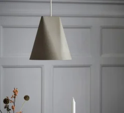 Suspension, Ceramic, Wide, vert olive, Ø23cm, H23,5cm - Moebe