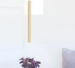 Suspension, Chimes Tall, chêne, Ø3,4cm, H44cm - Umage