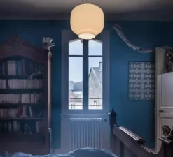 Suspension, Chouchin 3 LED, blanc, LED, dim, 2700K, 2500 lm, Ø30cm, H25cm - Foscarini