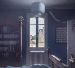 Suspension, Chouchin 3 LED, blanc, LED, dim, 2700K, 2500 lm, Ø30cm, H25cm - Foscarini