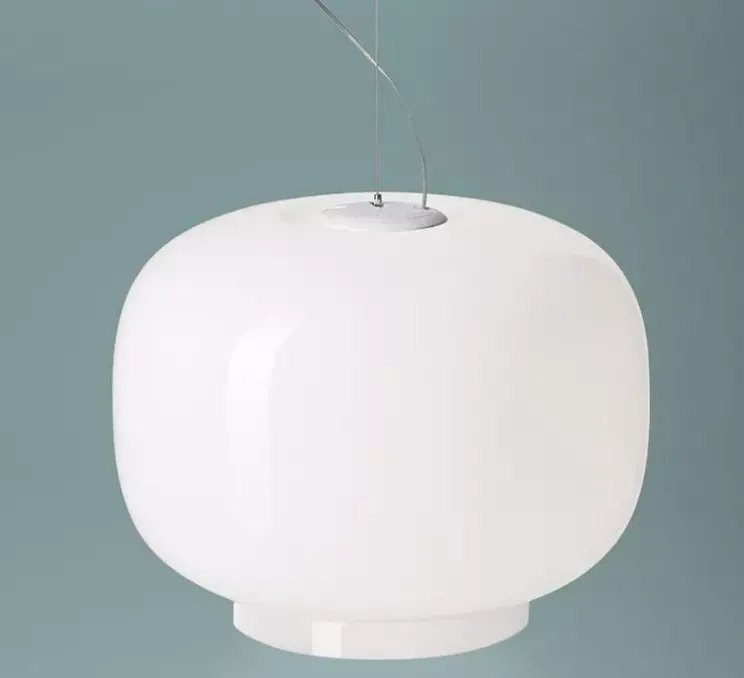Suspension, Chouchin 3 LED, blanc, LED, dim, 2700K, 2500 lm, Ø30cm, H25cm - Foscarini