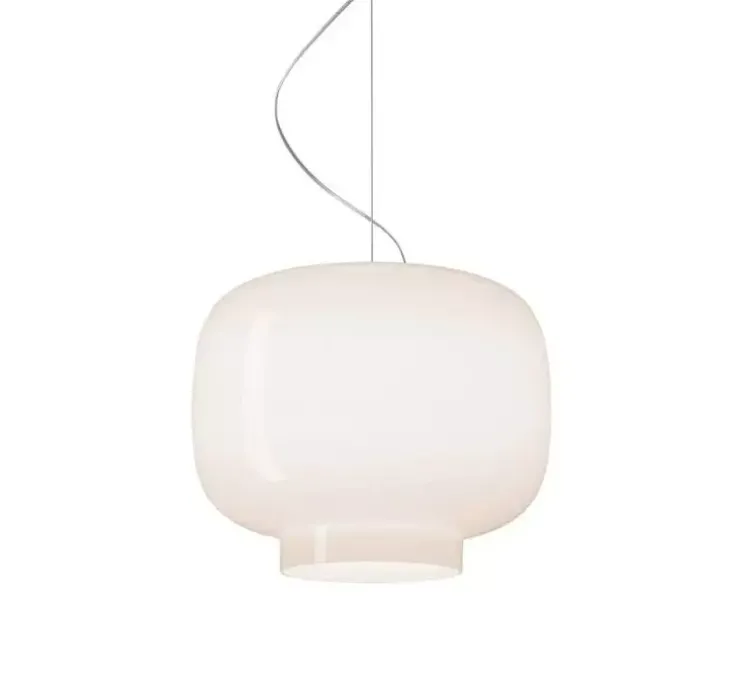 Suspension, Chouchin 3 LED, blanc, LED, dim, 2700K, 2500 lm, Ø30cm, H25cm - Foscarini