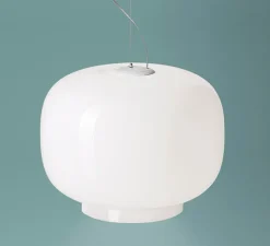 Suspension, Chouchin 1 LED, blanc, 2700K, 2581 lm, Ø40cm, H31cm - Foscarini
