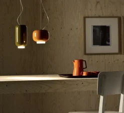 Suspension, Chouchin 1, orange, Ø40cm, H31cm - Foscarini