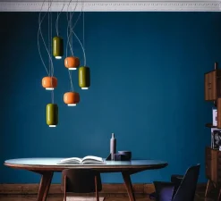 Suspension, Chouchin 1, orange, Ø40cm, H31cm - Foscarini