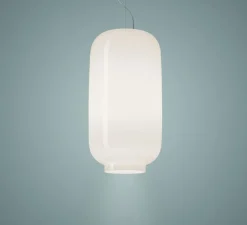 Suspension, Chouchin bianco 2 LED, blanc, LED, dim, 2700K, 2581 lm, L22cm, H43cm - Foscarini