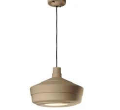 Suspension, Churuata, marron argile, Ø36cm, H26cm - Ferroluce