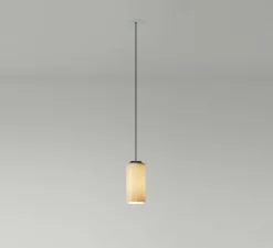 Suspension, Cirio Simple, built-in canopy, porcelaine, LED, 2700K, 416 lm, Ø10cm, H21cm - Santa & Cole