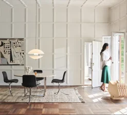 Suspension, Clam, blanc, Ø55cm, H54cm - Fritz Hansen