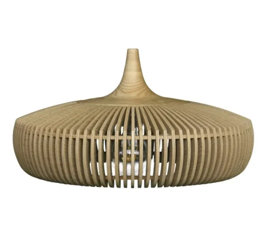 Suspension, Clava Dine, chêne naturel, Ø43cm, H24cm - Umage