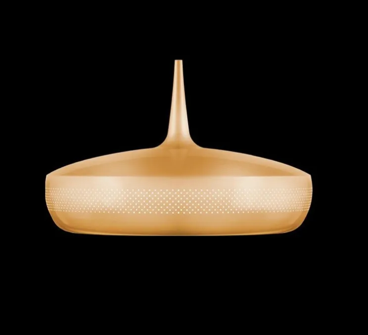 Suspension, Clava Dine, laiton brossé, H28cm, Ø43cm - Umage