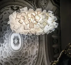 Suspension, Clizia, blanc, Ø78cm - Slamp