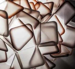 Suspension, Clizia, orange, Ø78cm, H28cm - Slamp