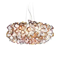 Suspension, Clizia, orange, Ø78cm, H28cm - Slamp