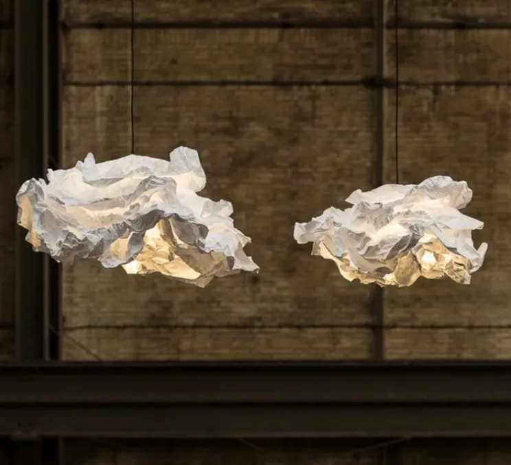 Suspension, Cloud, blanc, Ø60cm, H50cm - Proplamp