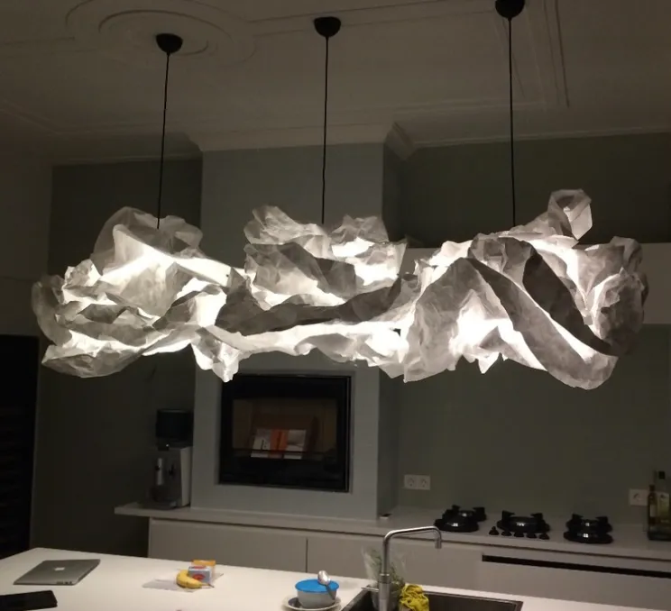 Suspension, Cloud, blanc, Ø90cm - Proplamp