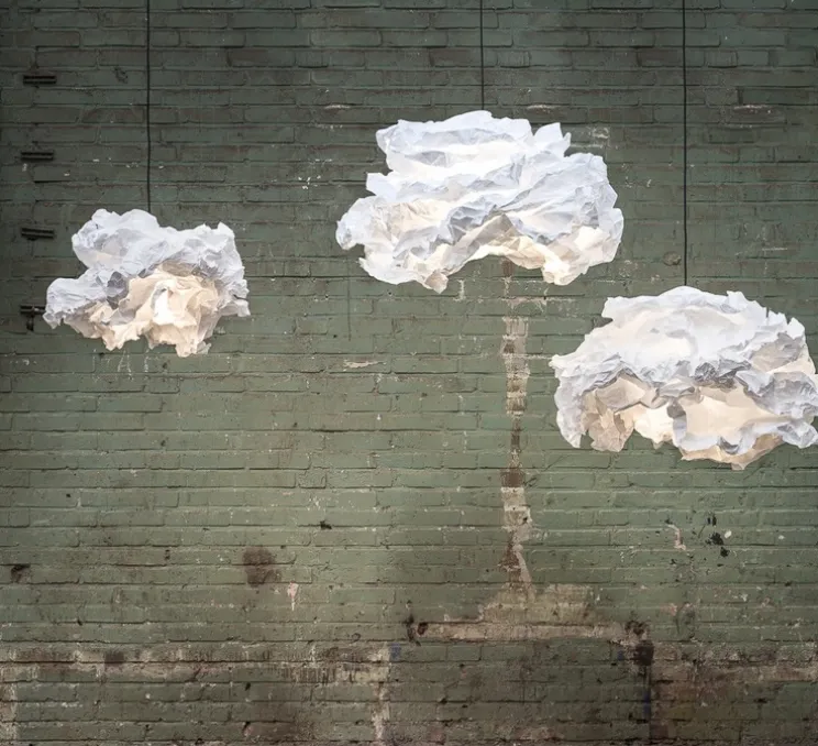 Suspension, Cloud, blanc, Ø90cm - Proplamp