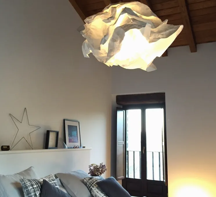 Suspension, Cloud, blanc, Ø90cm - Proplamp