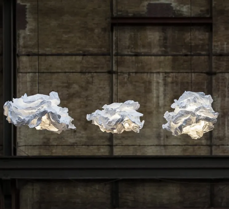 Suspension, Cloud, blanc, Ø150cm - Proplamp