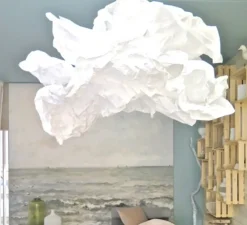 Suspension, Cloud, blanc, Ø150cm - Proplamp