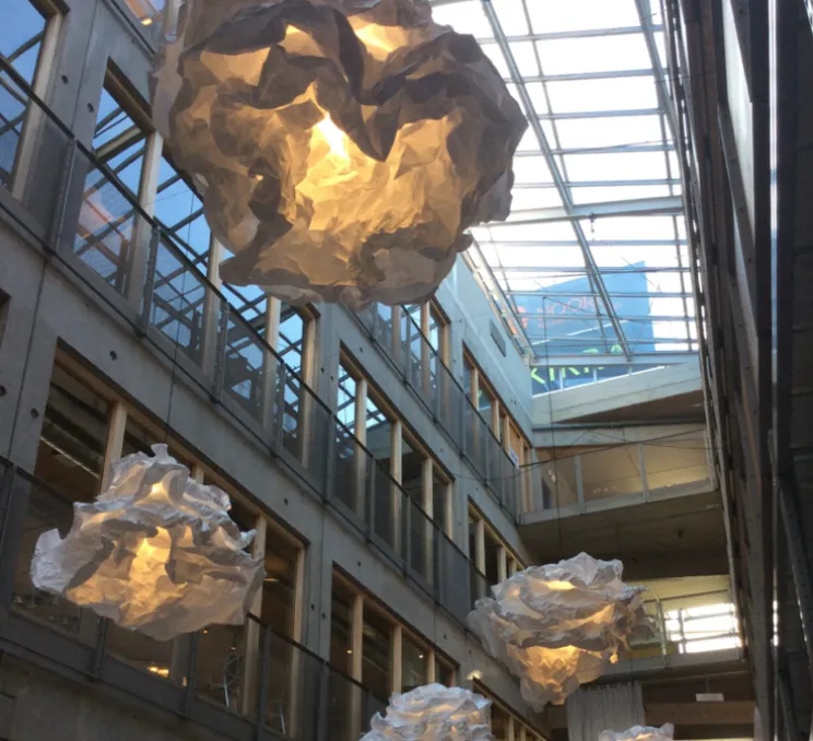 Suspension, Cloud, blanc, Ø150cm - Proplamp