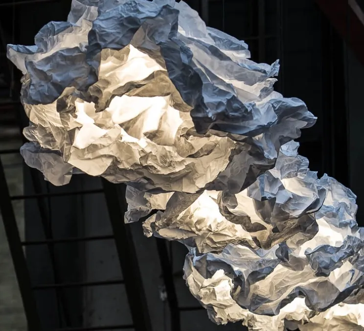 Suspension, Cloud, blanc, Ø150cm - Proplamp