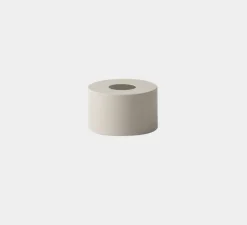 Suspension, Collect Lighting, low, noir, abat-jour Disc, gris clair, Ø12cm, H17cm - Ferm Living