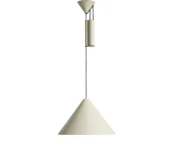 Suspension, Compass 430 ajustable, blanc perlé, Ø43cm, H26cm - HAY