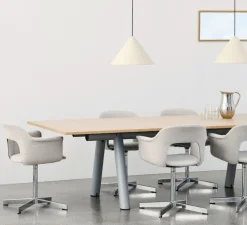 Suspension, Compass 260, blanc perlé, Ø26cm, H16cm - HAY