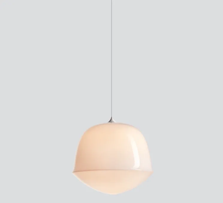 Suspension, Contour 300, blanc perle, LED, 2700K, Ø30cm, H28,5cm - A-N-D