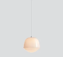 Suspension, Contour 225, blanc perle, LED, 2700K, Ø22,5cm, H21cm - A-N-D