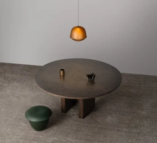 Suspension, Contour 225, jaune citrine, LED, 2700K, Ø22,5cm, H21cm - A-N-D