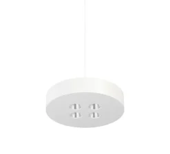 Suspension, Cookie, blanc, LED, dim, 2700-3200-4000K, 985 lm, Ø12cm, H2,5cm - Beneito Faure
