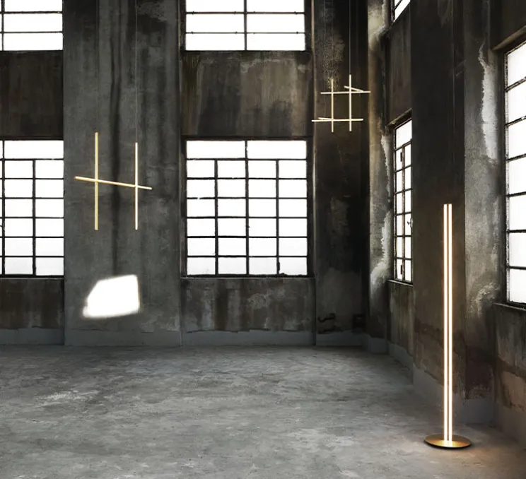 Suspension, Coordinates Suspension 3, champagne, LED, 2700K, 3850lm, Ø78,2cm, H78,2cm - Flos