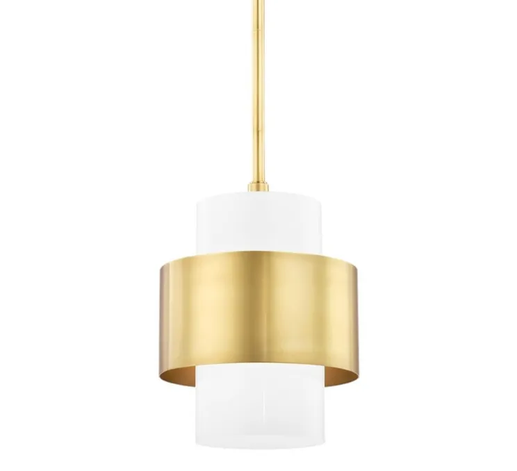 Suspension, Corinth S, laiton, Ø27,9cm, H34cm - Hudson Valley Lighting