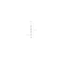 Suspension, Courant D'air, blanc, branchement sol, LED, L20cm, H250cm - Celine Wright