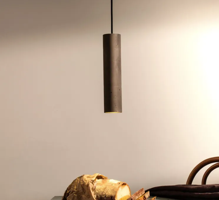 Suspension, Cromia L, marron, Ø6,5cm, H28cm - Plato Design