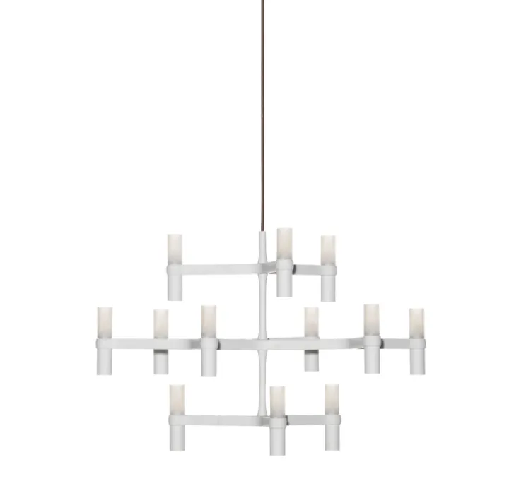 Suspension, Crown Minor, blanc, L77cm, H50cm - Nemo Lighting
