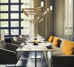 Suspension, Crown Plana Linea, or, L168cm, H16cm - Nemo Lighting
