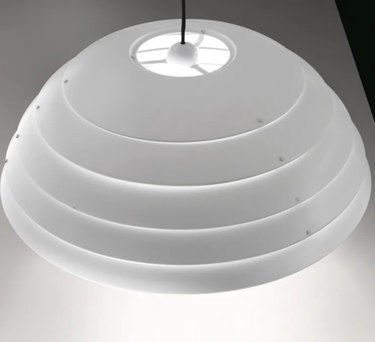 Suspension, CUPOLONE, blanc, Ø60cm - Martinelli-luce