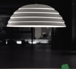 Suspension, CUPOLONE, blanc, Ø60cm - Martinelli-luce