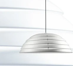 Suspension, CUPOLONE, blanc, Ø60cm - Martinelli-luce