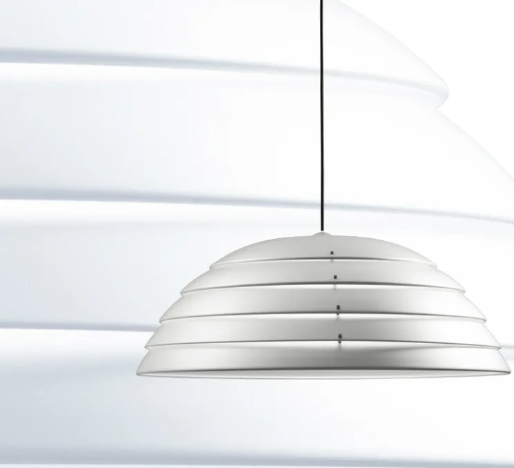 Suspension, CUPOLONE, blanc, Ø60cm - Martinelli-luce