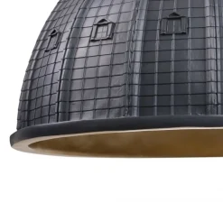 Suspension, Cupolone, gris anthracite, LED, dim, 2700k, 1700 lm, Ø70cm, H72cm - Seletti