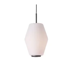 Suspension, Dahl Large, gris foncé et blanc, Ø25cm, H33cm - NORTHERN