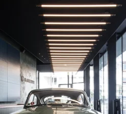 Suspension, Darf 1.0, non variable, noir, LED, 4000K, 3700lm, Ø3,3cm, L162,6cm - Wever&Ducré